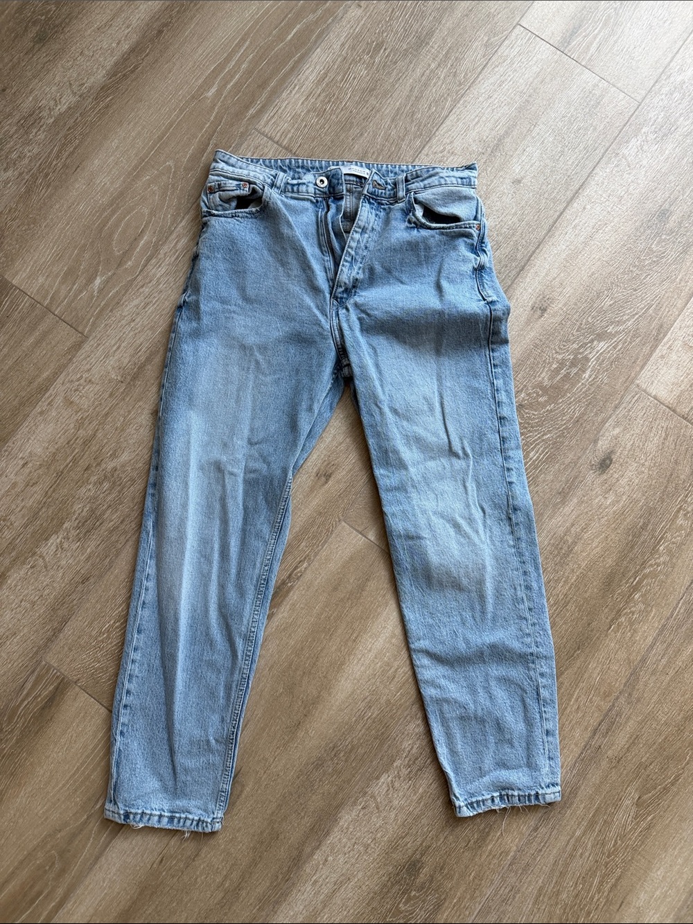 Zara Light Blue Jeans - Classic Straight Fit